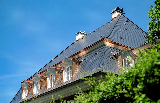 Slate roof
